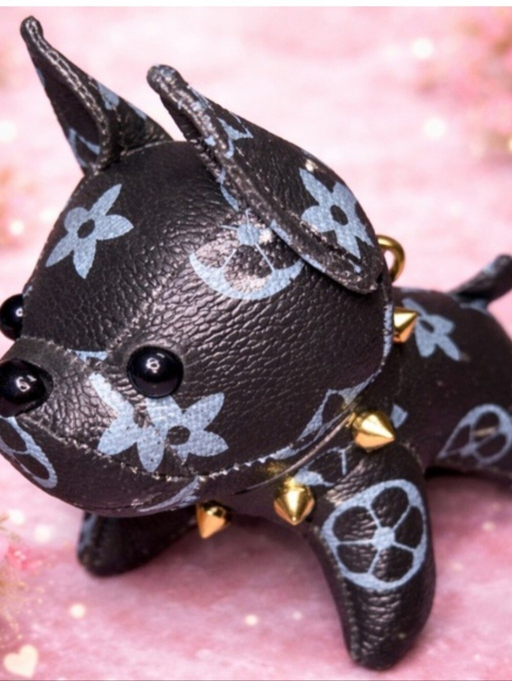 French Bulldog Bag Charm/Keychain  Inspired Design Black. NWOT - Picture 3 of 5